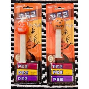 Vintage Pez Halloween Jack 0’ Lantern Candy Dispensers